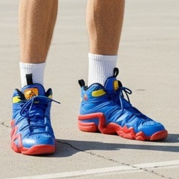 Adidas Crazy 8 Superman S84985 Multicolor Men's 7 = Womens 8.5 Basketball Shoes - Picture 1 of 16